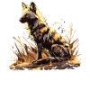 Erdwölfe Erdwolf
