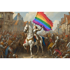 Pride Flag x Jeanne d'Arc
