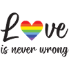 LGBT Pride Month - Kärlek är aldrig fel