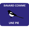Chatty as a magpie
