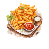 Delicious fries