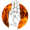 Hommage de signe de la main par Panem Hunger Games