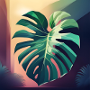 Monstera Leaf
