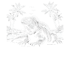 Marine Iguana Galápagos Islands