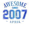 April 2007 - April's Birthday Awesome