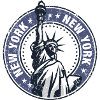 Statue of Liberty Roundel NYC
