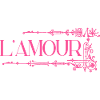 L'amour with ornament