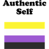 Non Binary Flag Authentic Self