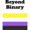 Non Binary Flag Beyond Binary