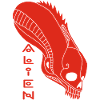 Red Alien Skull