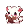 Chat avec livre