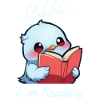 Bird with book
