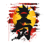 Martial Arts Japanese Abstract Anime