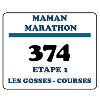 T-shirt logo Maman Marathon