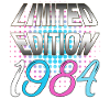 Édition limitée 1984