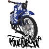Schwalbe Tuning (blue) // Illustration