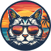 Sunrise cat