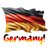 German flag with Germany lettering