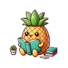 Reading pineapple