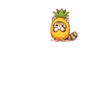 Cute Cat in Pineapple Costume