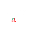 Rome skyline line art Italy flag