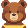 Teddy mit Kleider