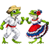 Puerto Rico Coqui Frogs