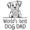 WORLD'S BEST DOG DAD