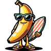 Surfer Banana