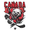 Kanada - Eisbär Eishockey