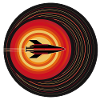 Retro rocket in orbit