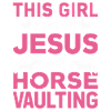 Loves Horse Vaulting Gift