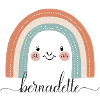 Bernadette! Rainbow, customizable