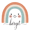 Birgit! Regenbogen, personalisierbar