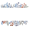 Floral Linear Border