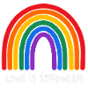 Love is stronger. LGBT