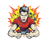 Gamer Cartoon Style