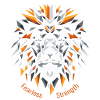 Geometric Lion Strength