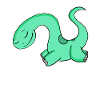 Dino Motif Dinosaur Green