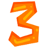 3 orange