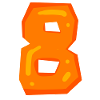 Numéro 8 Numéro Huit Motif