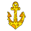 Cheese Anchor Captain Symbol