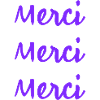 MERCI. MAÎTRESSE. MAÎTRE. MERCI MAÎTRESSE