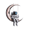 Aventure d’astronaute Moon Swing
