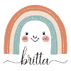Britta! Rainbow, customizable