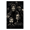 Anonymous shadowy family portrait