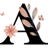 Lettre a fleurs sauvages aquarelles