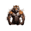 Tiger Muscles Bodybuilding Beast