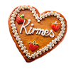 Kirmes-Lebkuchenherz