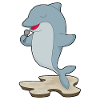 Dolphin Singer Microphone Music